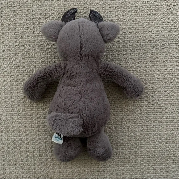 Jellycat Bashful Glitz Reindeer Stuffed Animal Retired Plush Toy - Picture 2 of 3